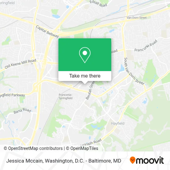 Jessica Mccain map