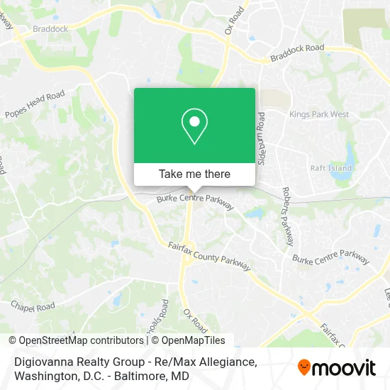 Digiovanna Realty Group - Re / Max Allegiance map
