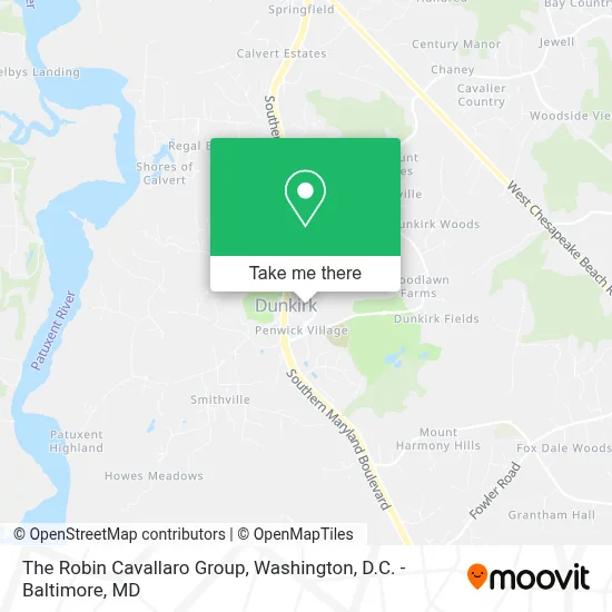 The Robin Cavallaro Group map
