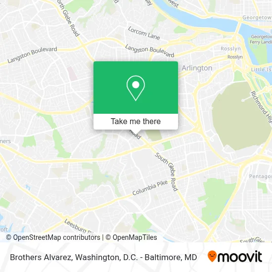 Brothers Alvarez map