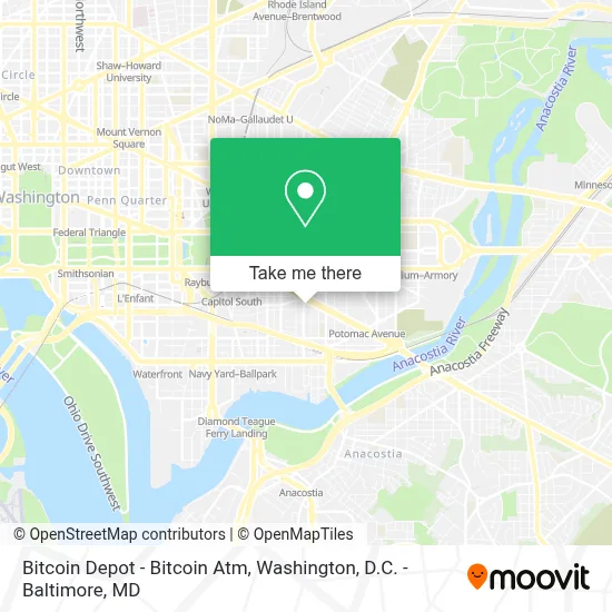 Bitcoin Depot - Bitcoin Atm map