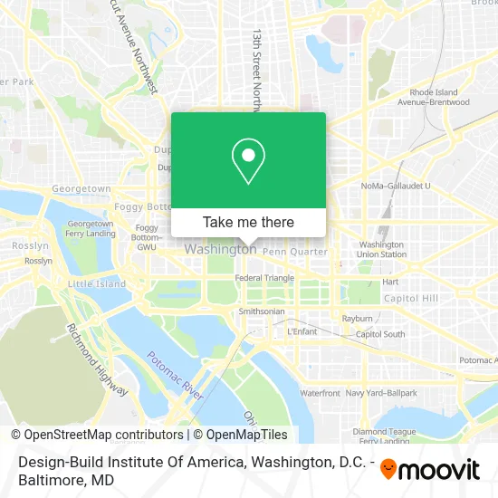 Design-Build Institute Of America map