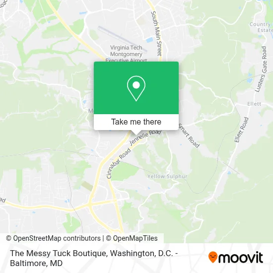 The Messy Tuck Boutique map