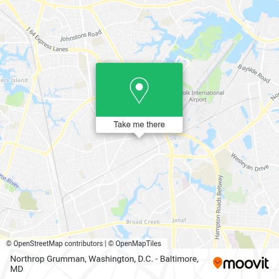 Northrop Grumman map