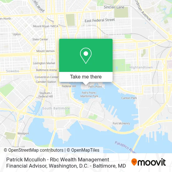 Patrick Mcculloh - Rbc Wealth Management Financial Advisor map