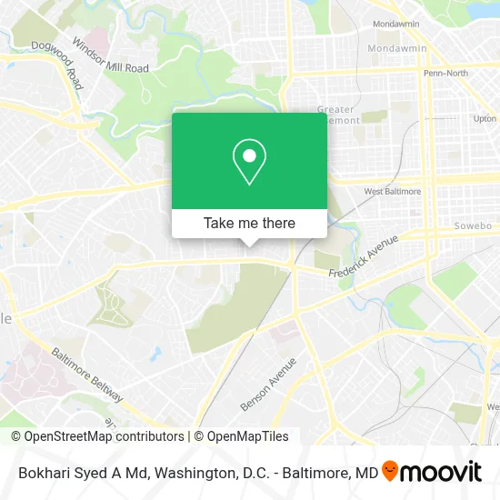 Bokhari Syed A Md map