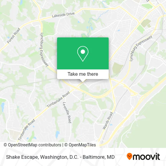Shake Escape map