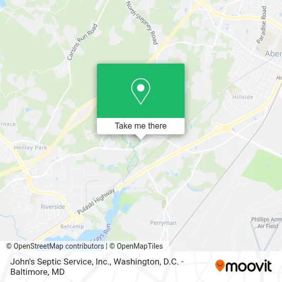 John's Septic Service, Inc. map
