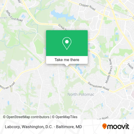 Labcorp map