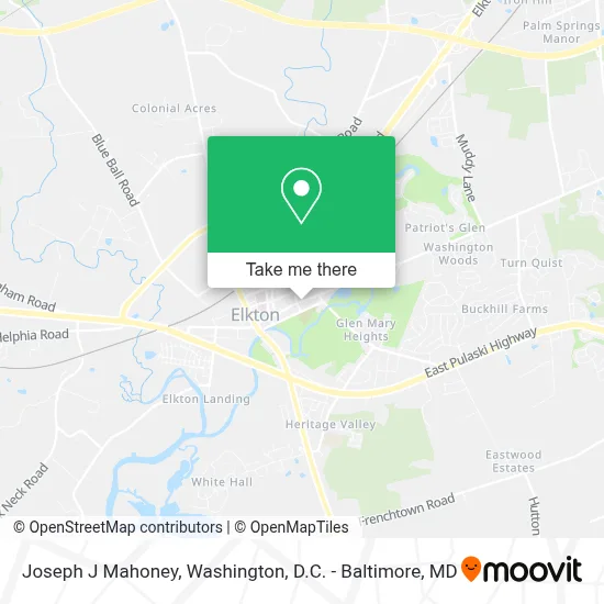 Joseph J Mahoney map