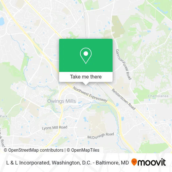 L & L Incorporated map