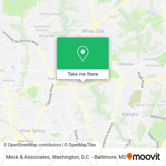 Meck & Associates map