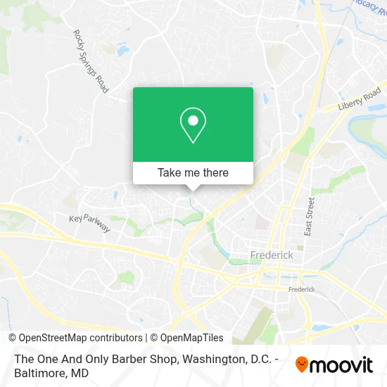The One And Only Barber Shop map