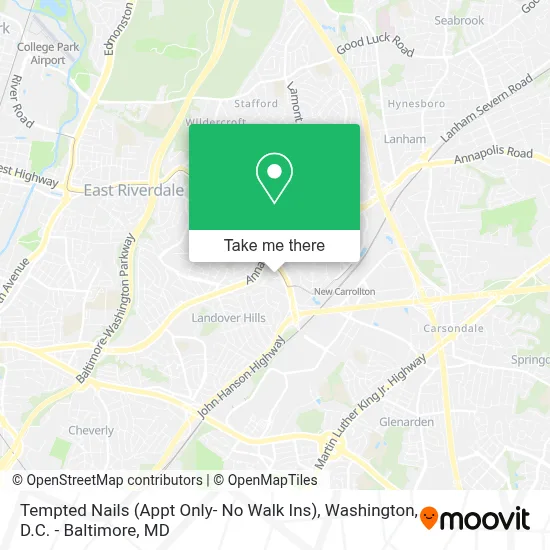 Tempted Nails (Appt Only- No Walk Ins) map