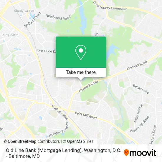 Old Line Bank (Mortgage Lending) map