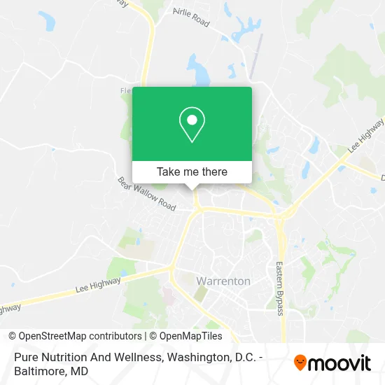 Pure Nutrition And Wellness map