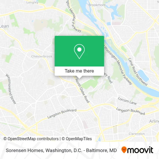 Sorensen Homes map