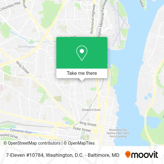 7-Eleven #10784 map