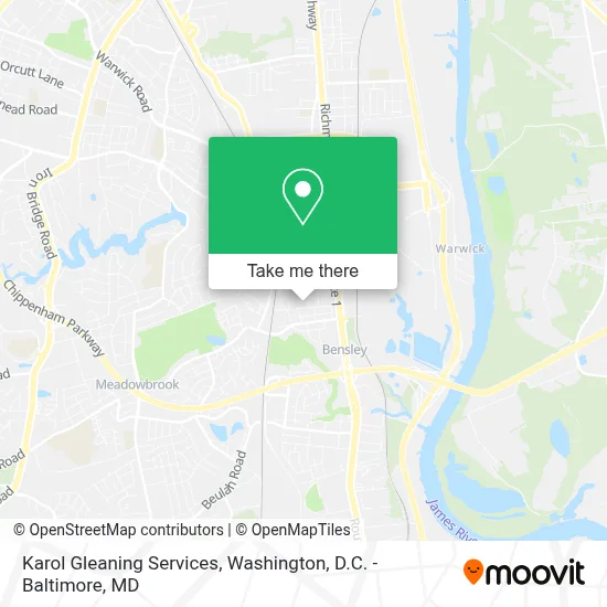 Karol Gleaning Services map