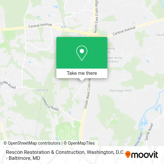 Rescon Restoration & Construction map