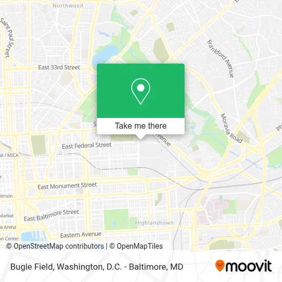 Bugle Field map
