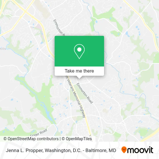 Jenna L. Propper map