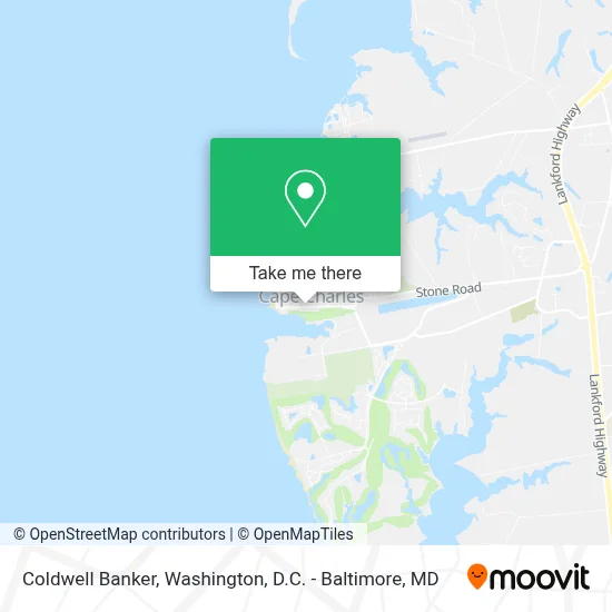 Coldwell Banker map
