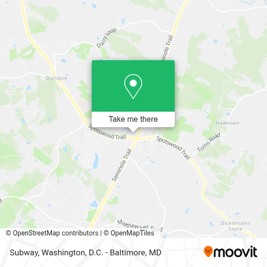 Subway map