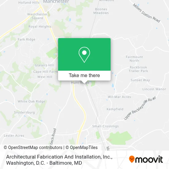 Architectural Fabrication And Installation, Inc. map