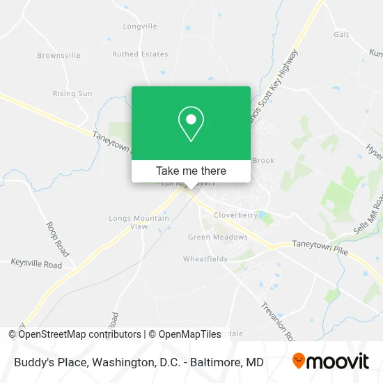 Buddy's Place map