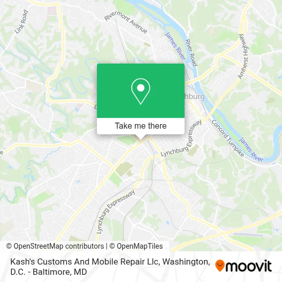 Kash's Customs And Mobile Repair Llc map