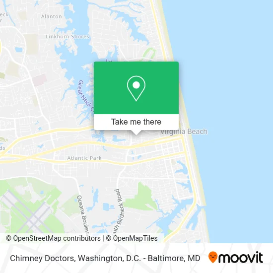 Chimney Doctors map