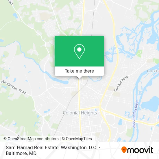 Sam Hamad  Real Estate map