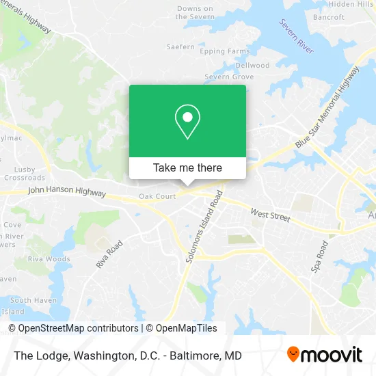 The Lodge map