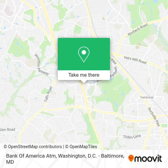 Bank Of America Atm map