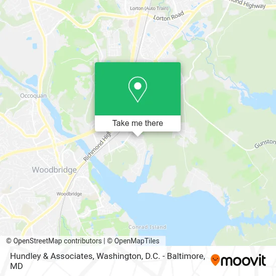 Hundley & Associates map