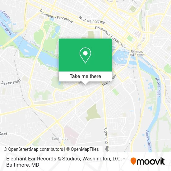 Elephant Ear Records & Studios map
