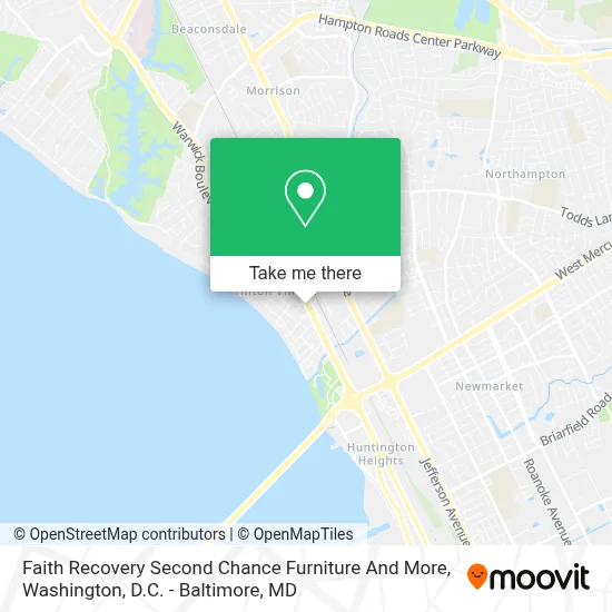 Faith Recovery Second Chance Furniture And More map