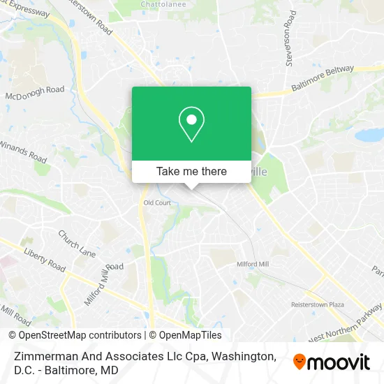 Zimmerman And Associates Llc Cpa map