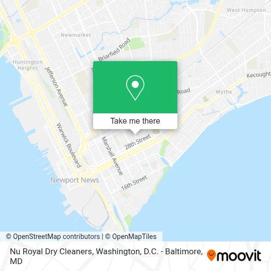 Nu Royal Dry Cleaners map