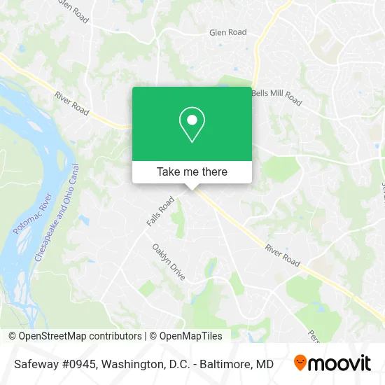 Safeway #0945 map