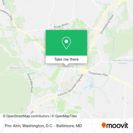 Pnc Atm map