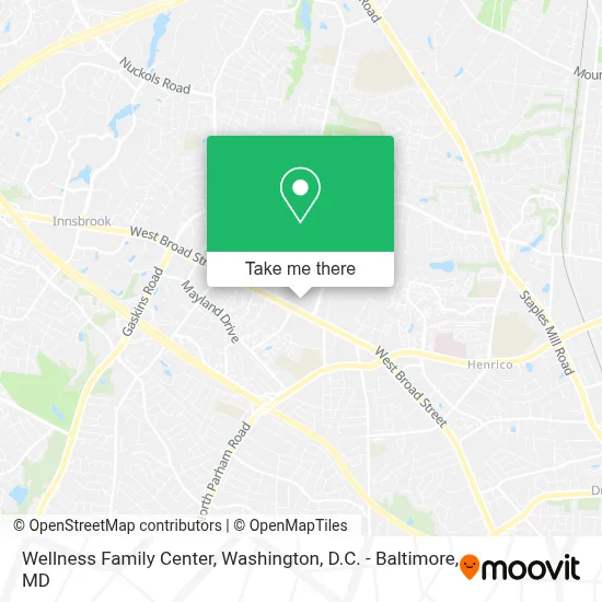 Wellness Family Center map