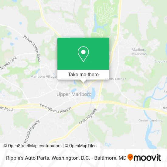 Ripple's Auto Parts map