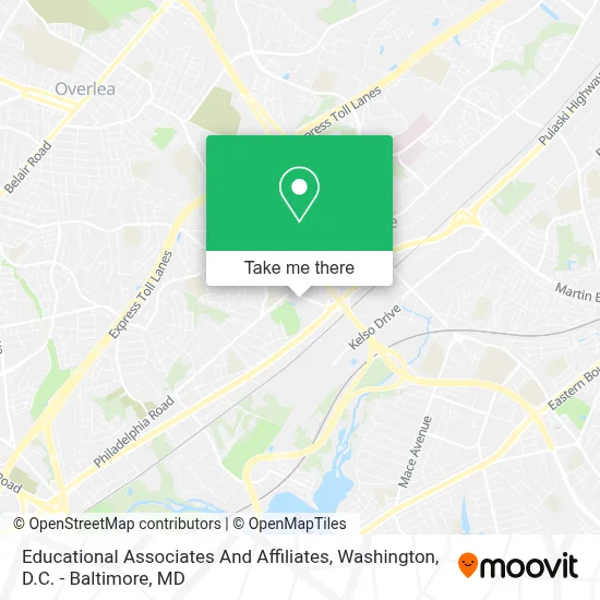 Educational Associates And Affiliates map