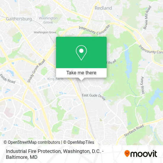 Industrial Fire Protection map