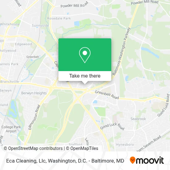 Eca Cleaning, Llc map