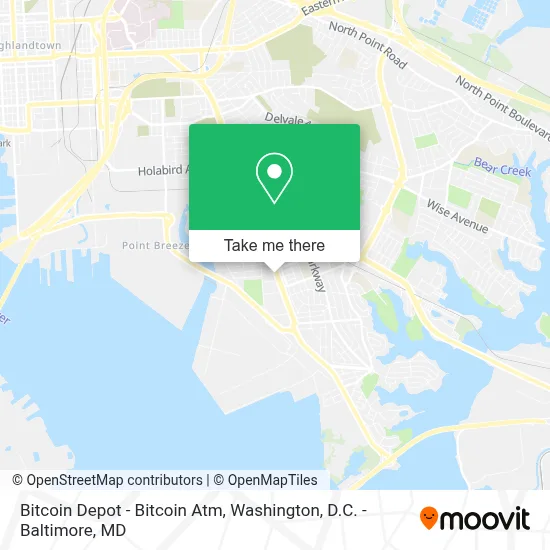 Bitcoin Depot - Bitcoin Atm map