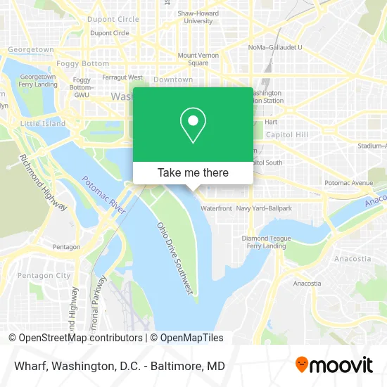 Wharf map