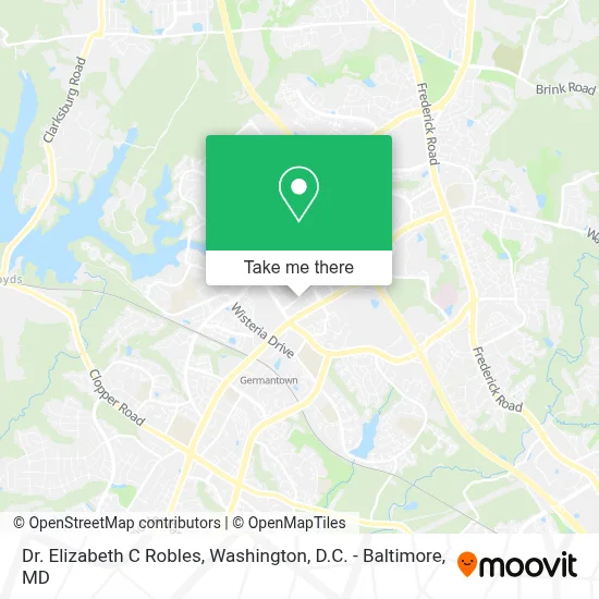 Dr. Elizabeth C Robles map